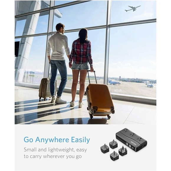 NWT Bestek Universal Travel Adapter 250W + I/O Magic & Insignia Global Adapters - Picture 12 of 15